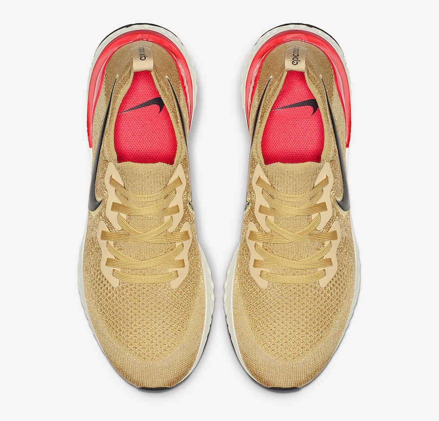 Nike Epic React Flyknit 2 Running Shoes Club Gold Red Orbit Sz 8.5 BQ8928 700 | eBay Nike Epic React Flyknit 2 Running Shoes Club Gold Red Orbit Sz 8.5 BQ8928 700 | eBay