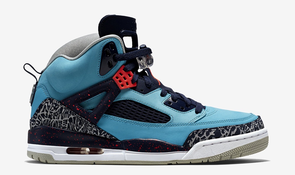 blue and turquoise jordans