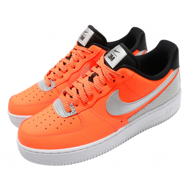 3m X Nike Air Force 1 Low Total Orange