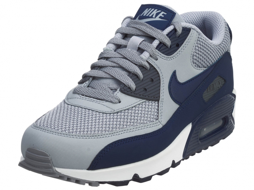 nike air max blue and gray