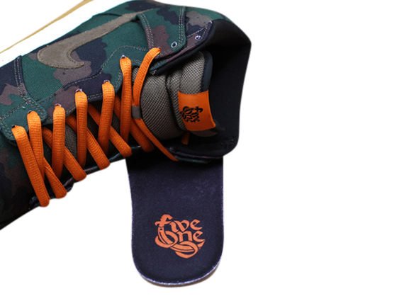 510 Skateboarding x Nike SB Dunk High - Camo