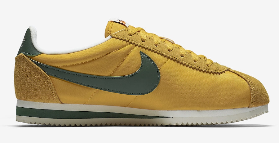 yellow nike cortez womens