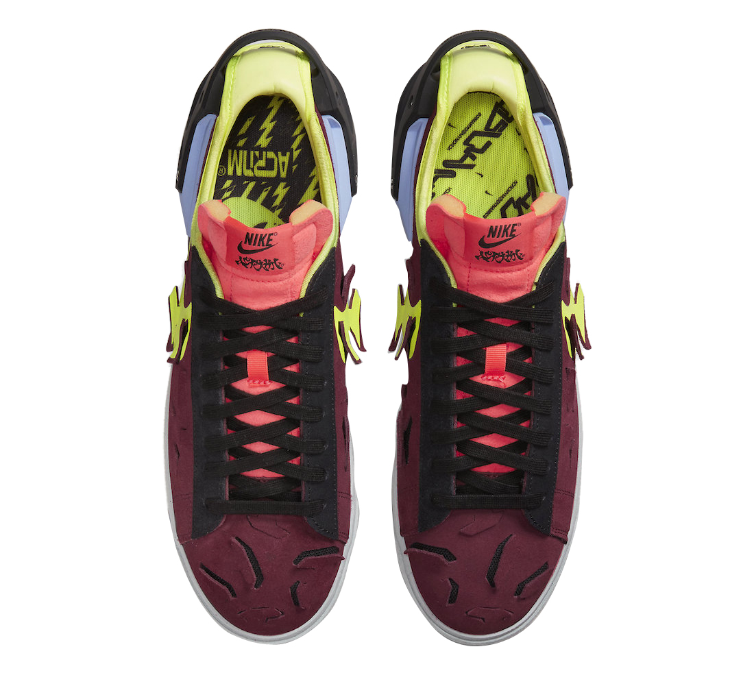 ACRONYM x Nike Blazer Low Night Maroon DN2067-600