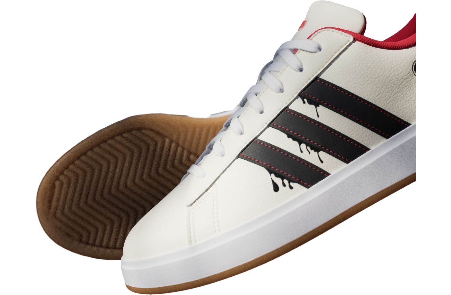 Adidas 20th Century Fox Home Alone Grand Court Cream White / Core Black