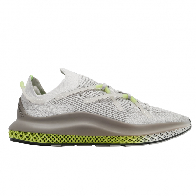 adidas 4D Fusio Grey One Solar Yellow