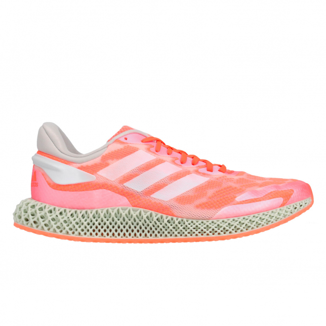 adidas 4D Run 1.0 Footwear White Signal Coral