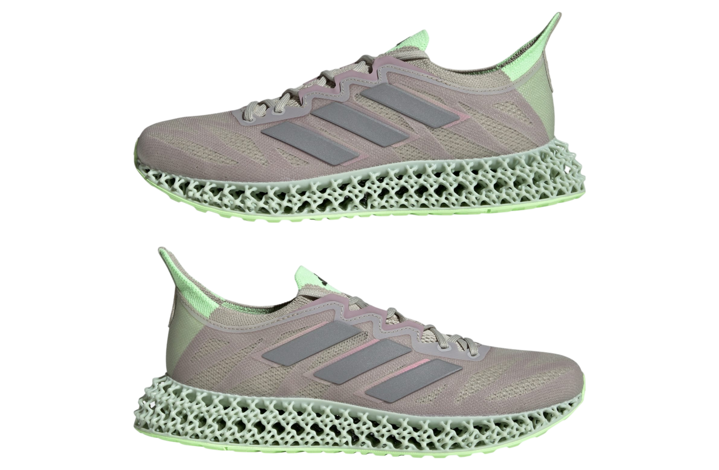 Adidas 4dfwd 3 W WMNS Putty Grey / Green Spark