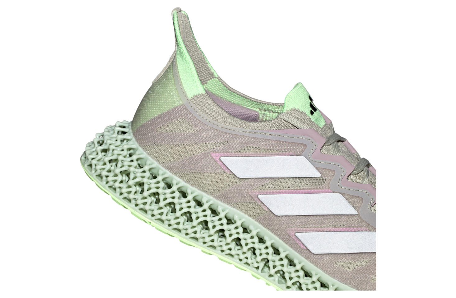 Adidas 4dfwd 3 W WMNS Putty Grey / Green Spark