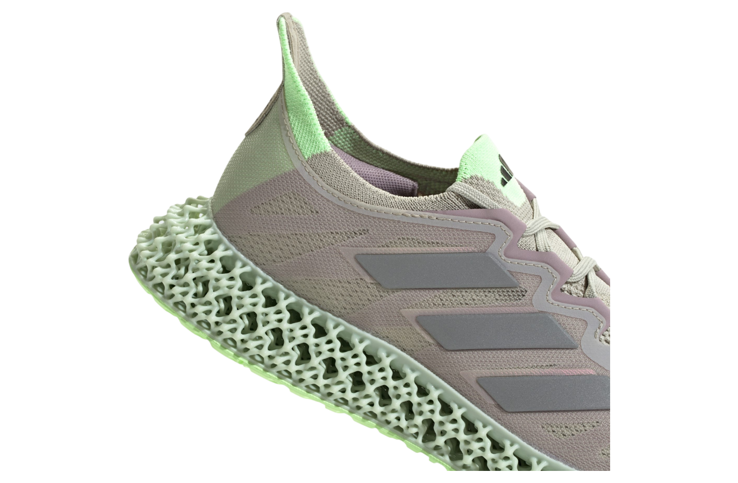 Adidas 4dfwd 3 W WMNS Putty Grey / Green Spark