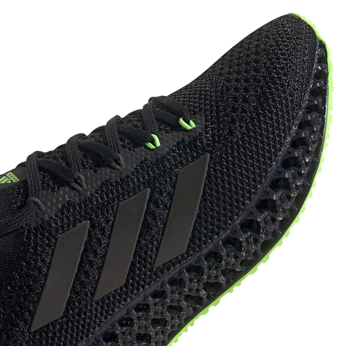 adidas 4DFWD Core Black Green Q46446