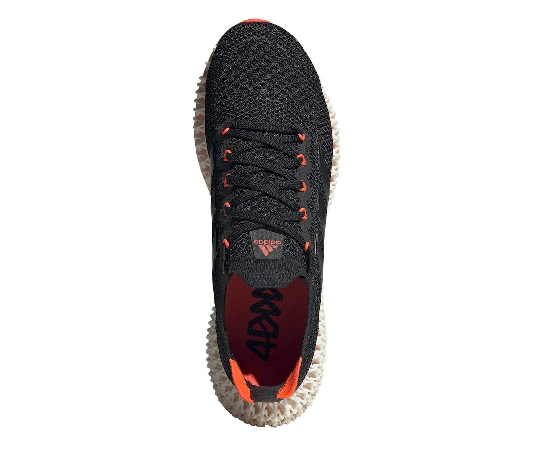 adidas 4DFWD Core Black Solar Red