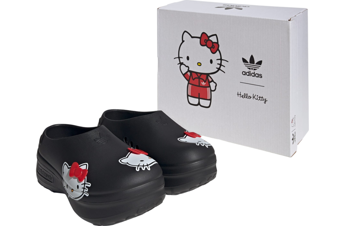 Adidas Adifom Stan Smith Hello Kitty Mules WMNS Core Black / Red