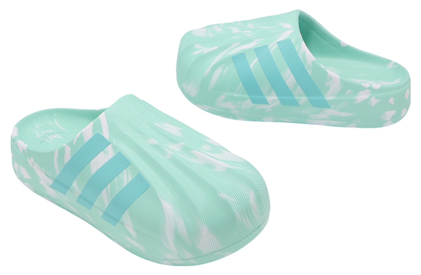 Adidas Adifom Superstar Mule Semi Flash Aqua / Easy Mint