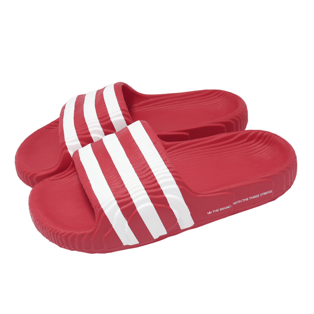 Adidas Adilette 22 Better Scarlet