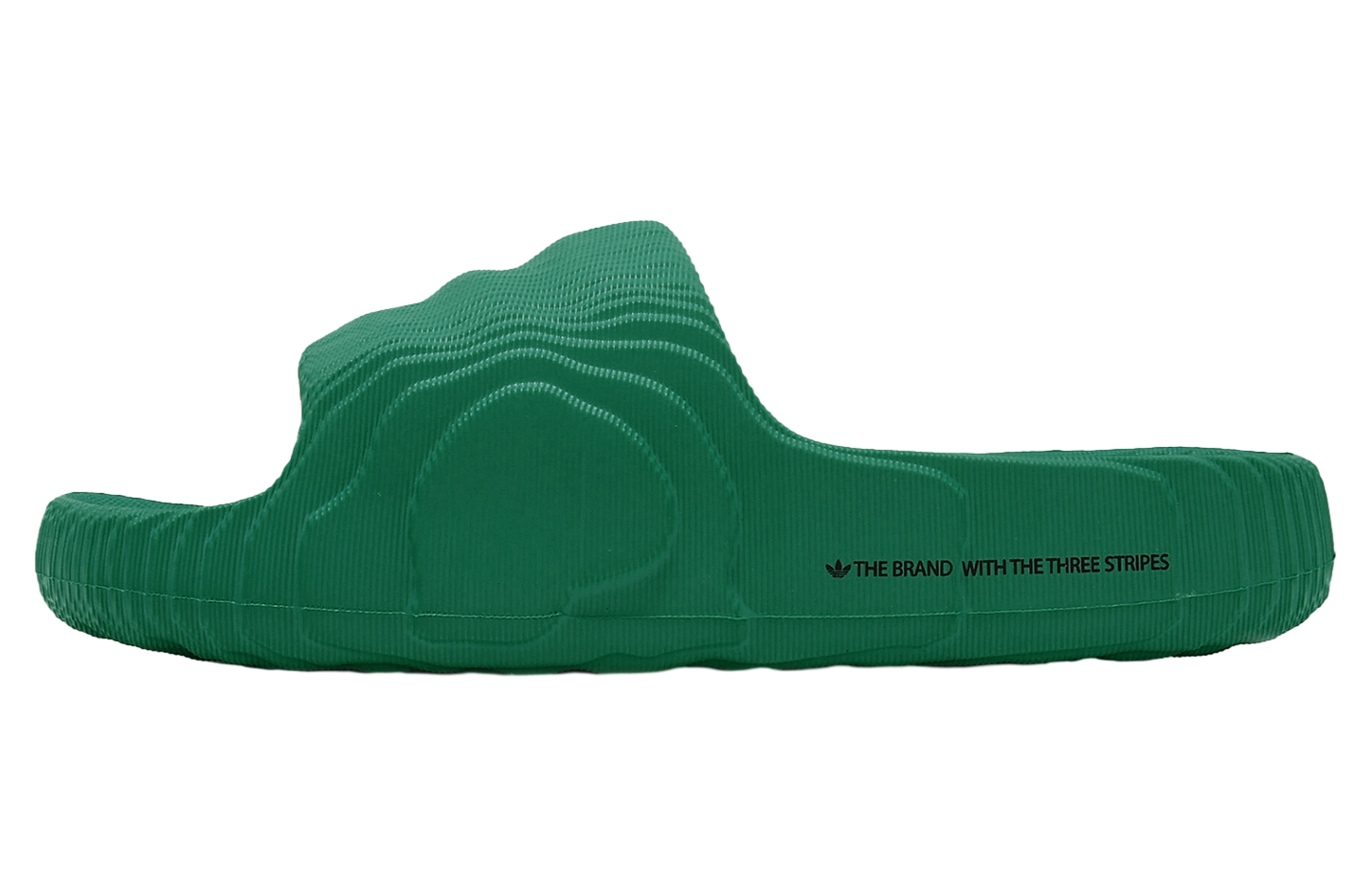 Adidas Adilette 22 Bold Green / Core Black