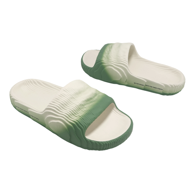 Adidas Adilette 22 Ivory / Preloved Green