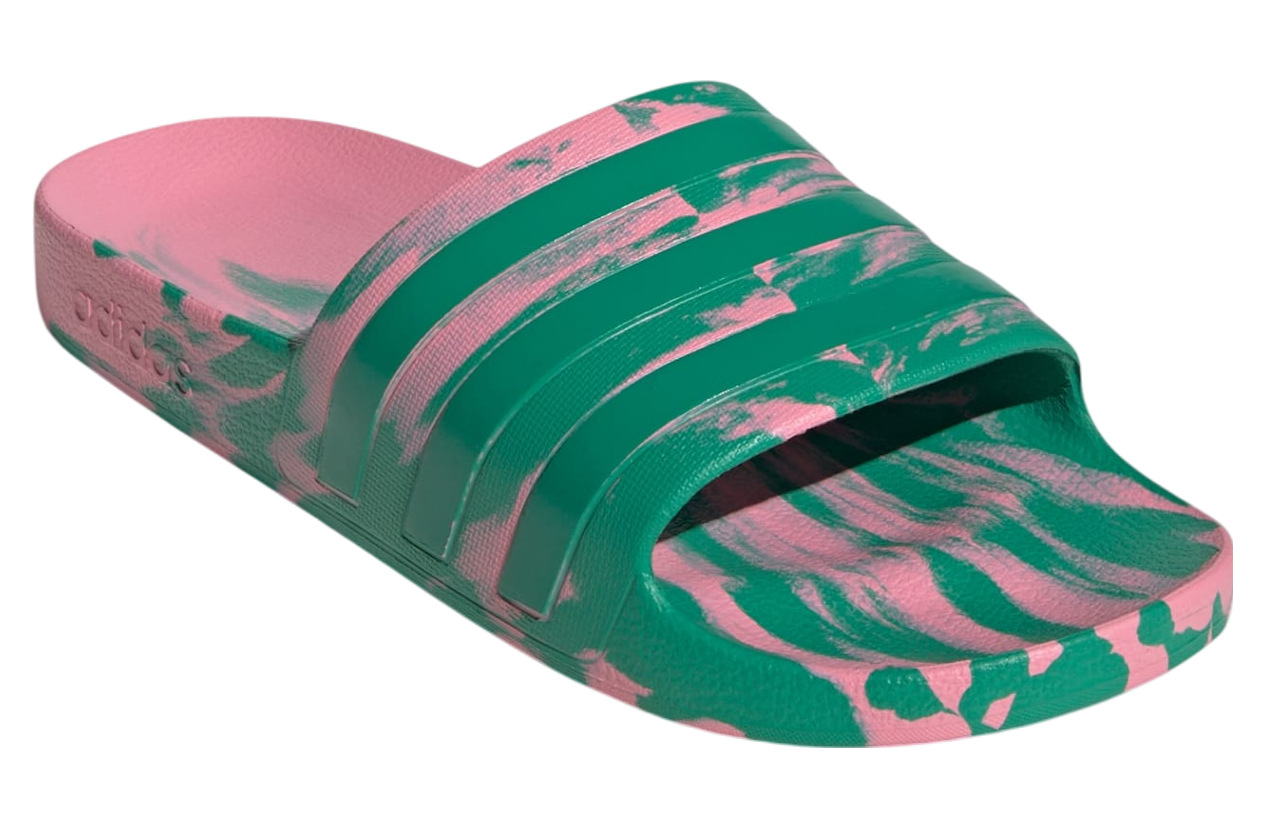 Adidas Adilette Aqua Bliss Pink / Court Green