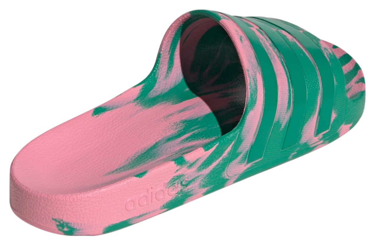 Adidas Adilette Aqua Bliss Pink / Court Green