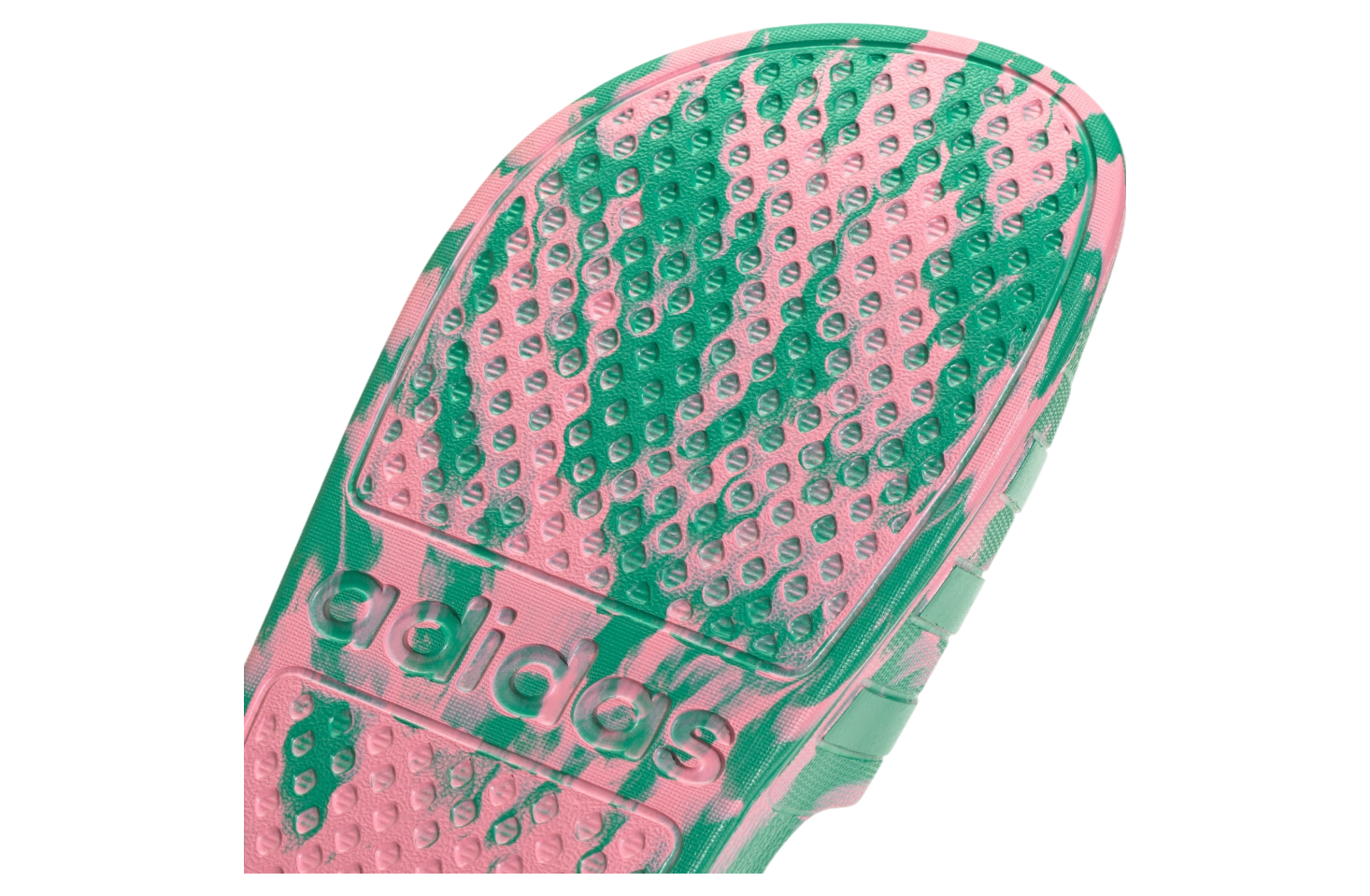 Adidas Adilette Aqua Bliss Pink / Court Green