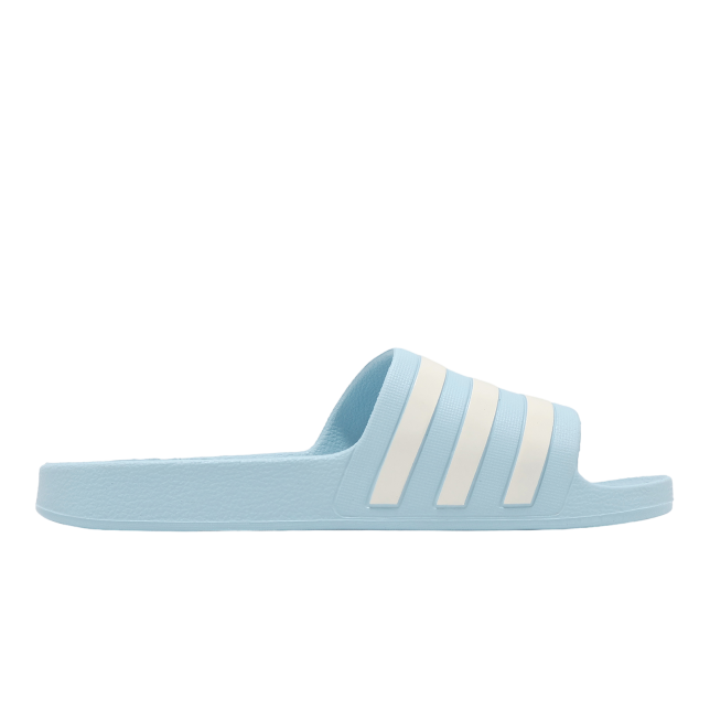 Adidas Adilette Aqua Glow Blue / Zero Metalic