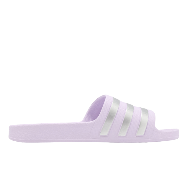 Adidas Adilette Aqua Ice Lavender / Matte Silver