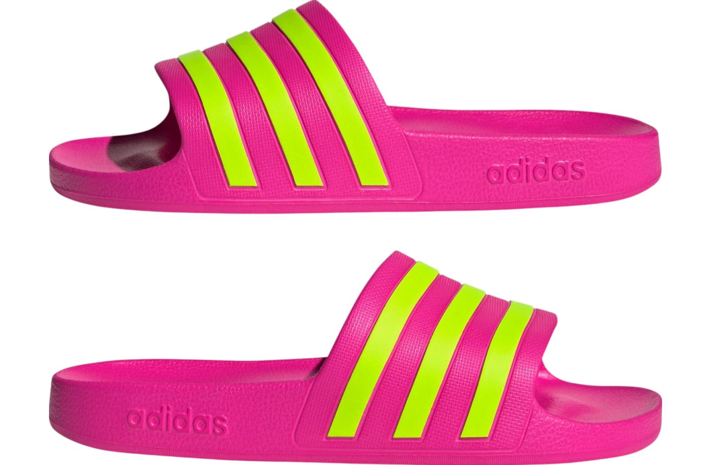 Adidas Adilette Aqua Wmns Shock Pink / Solar Slime