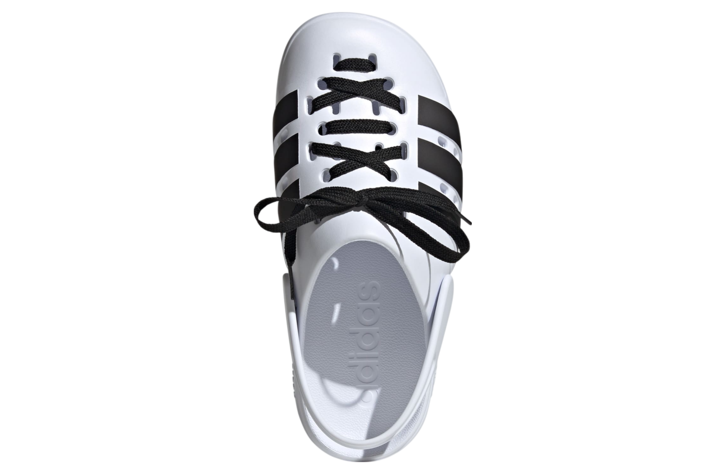 Adidas Adilette Clog 2.0 Cloud White / Core Black / Gold