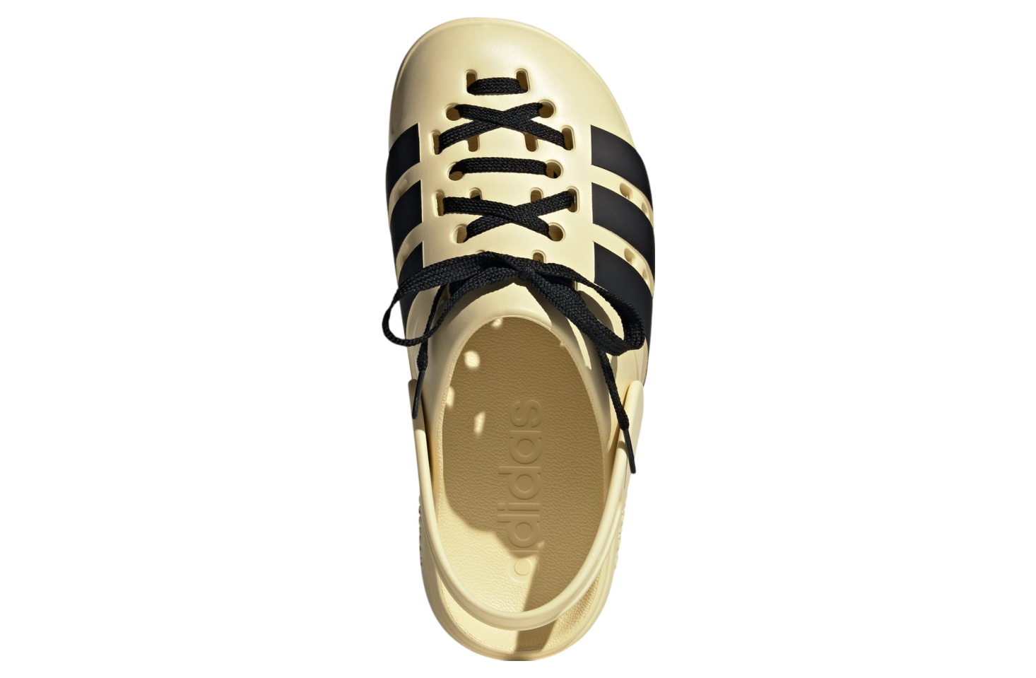 Adidas Adilette Clog 2.0 Warm Vanilla / Core Black