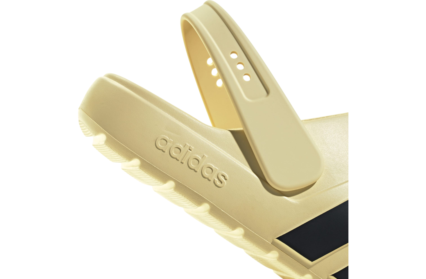 Adidas Adilette Clog 2.0 Warm Vanilla / Core Black