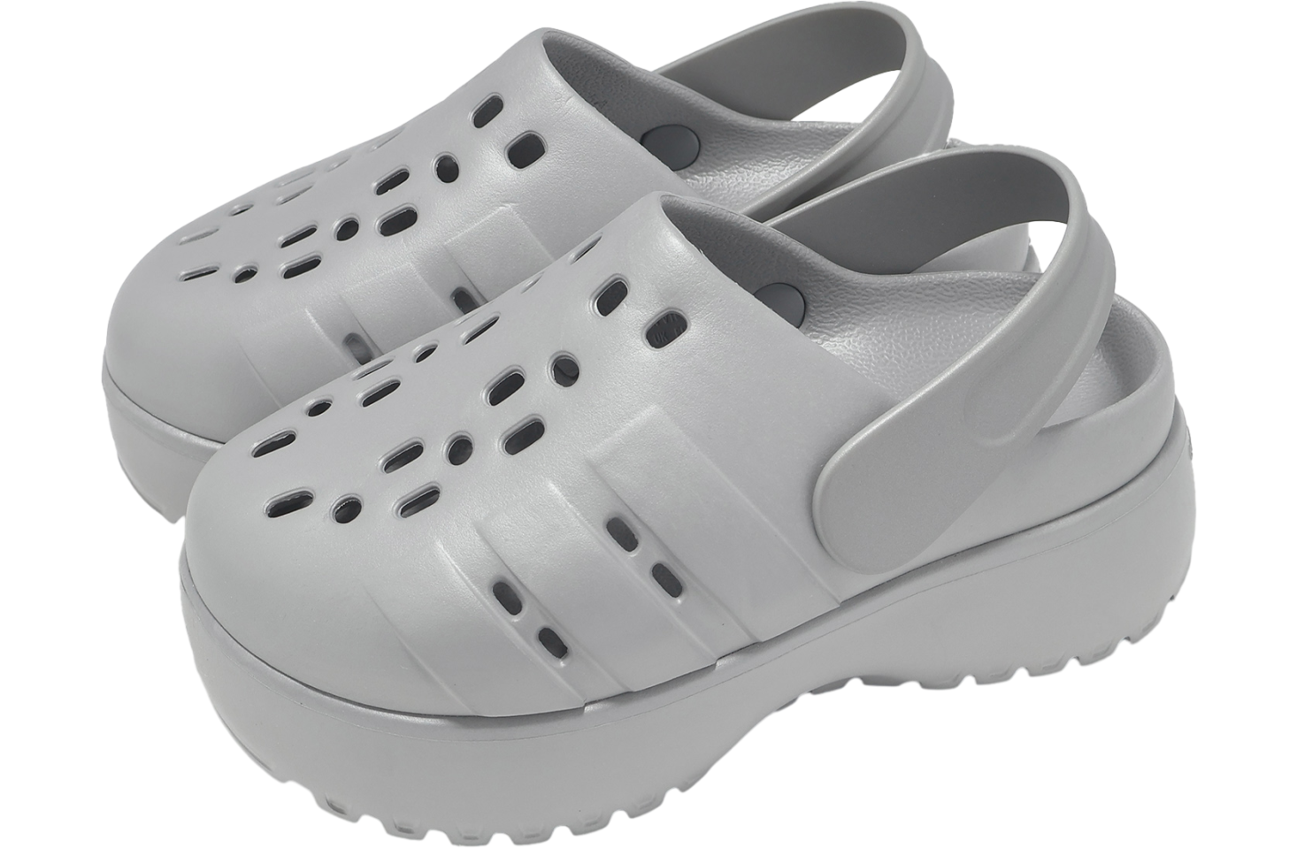 ■adidas■ Adilette Platform Clog Silver llic JQ9879 Adidas Adilette Clog Platform WMNS Silver - Dec 2024