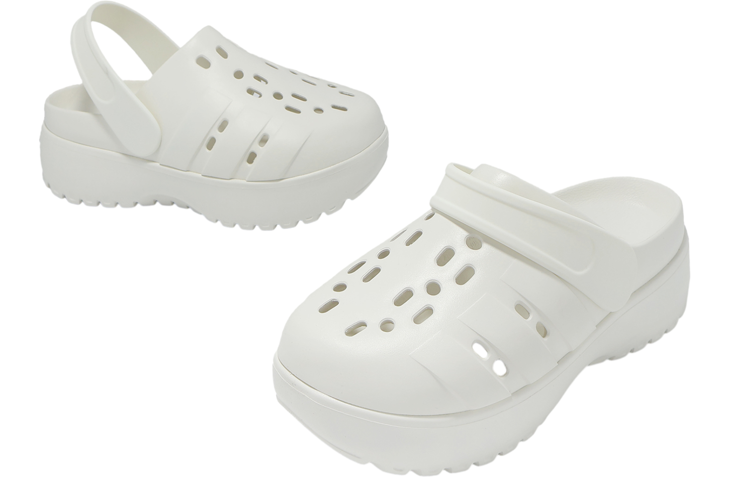 Adidas Adilette Clog Platform Wmns White / Beige
