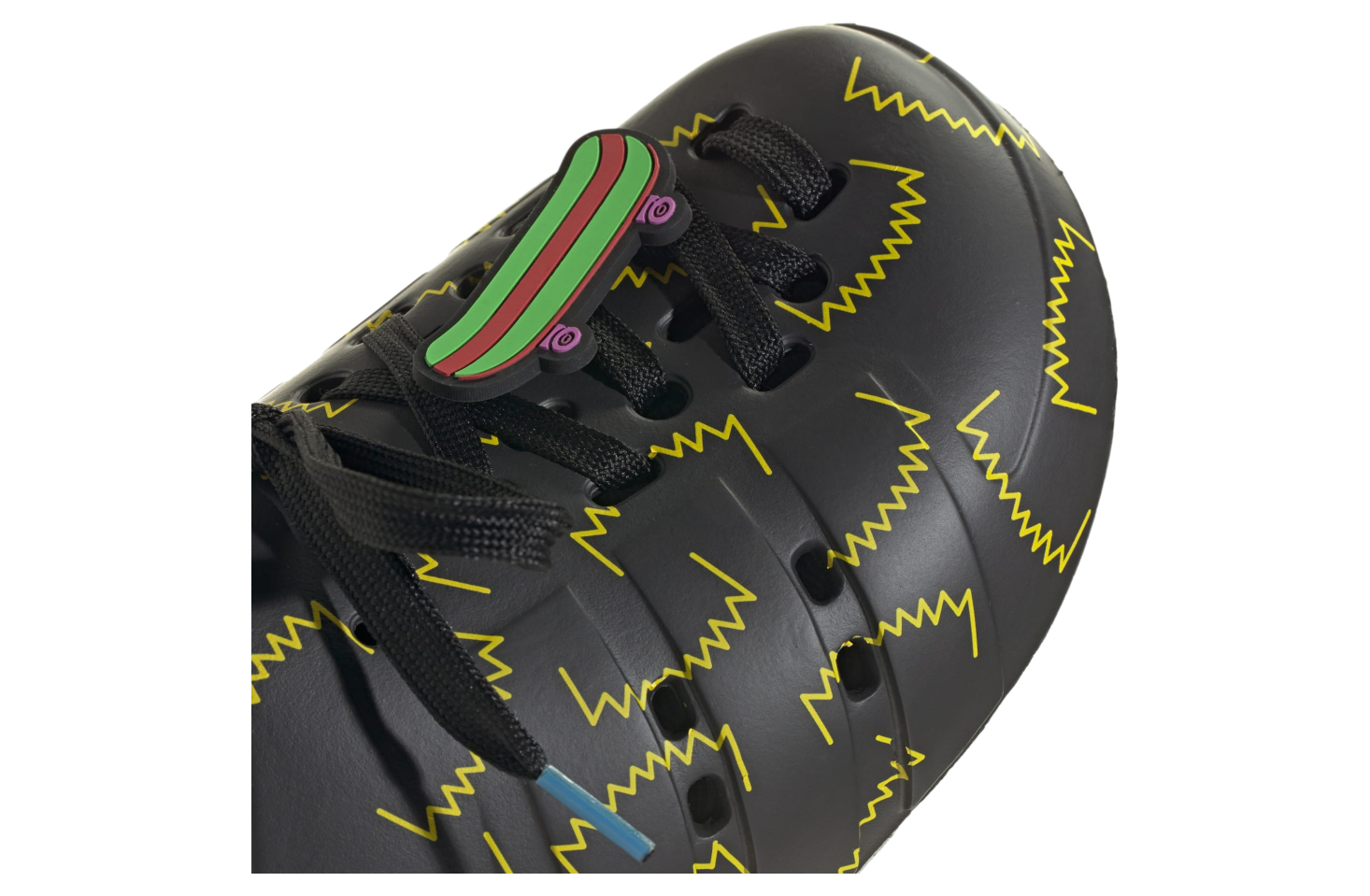 Adidas Adilette Clog-Simpson Core Black / Yellow