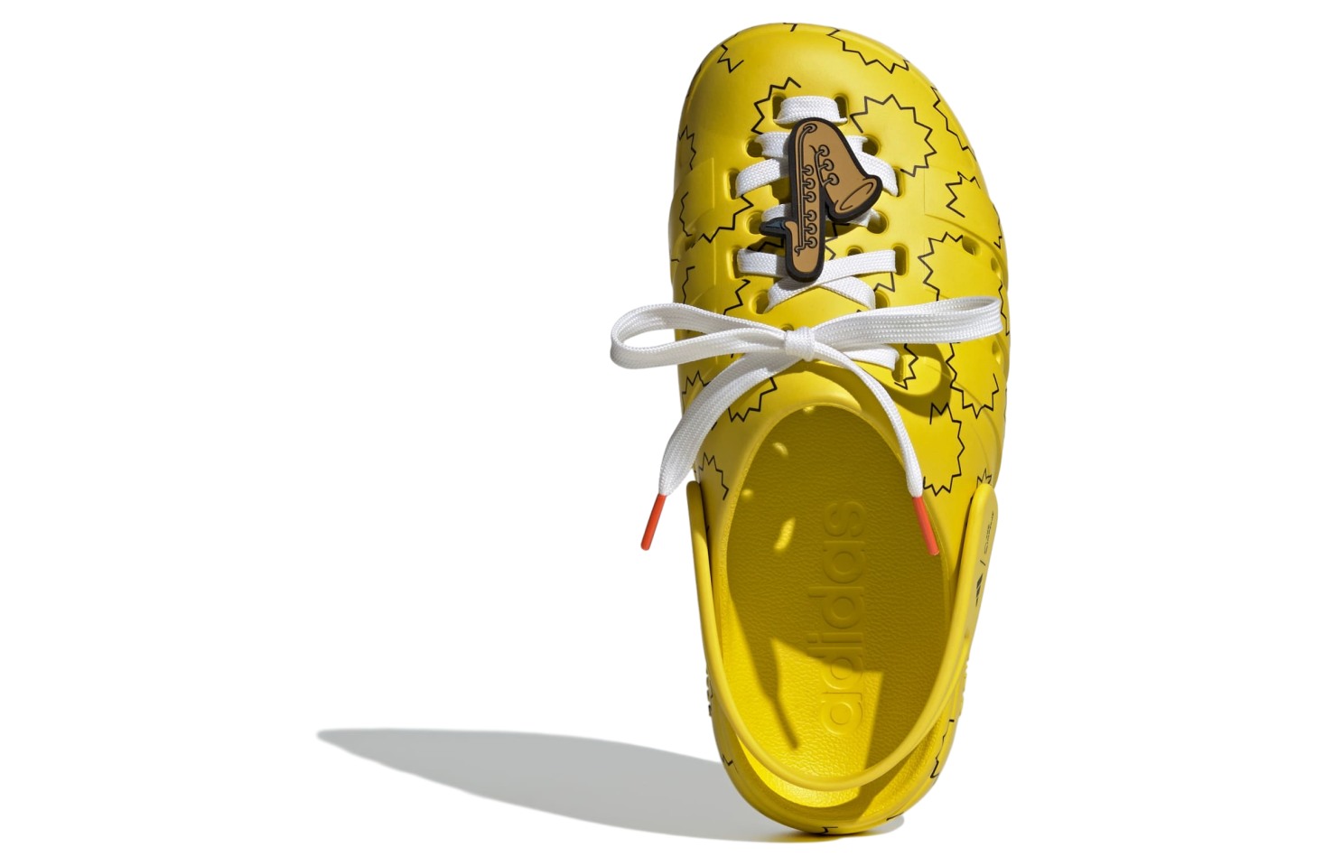 Adidas Adilette Clog-Simpson Yellow / Core Black