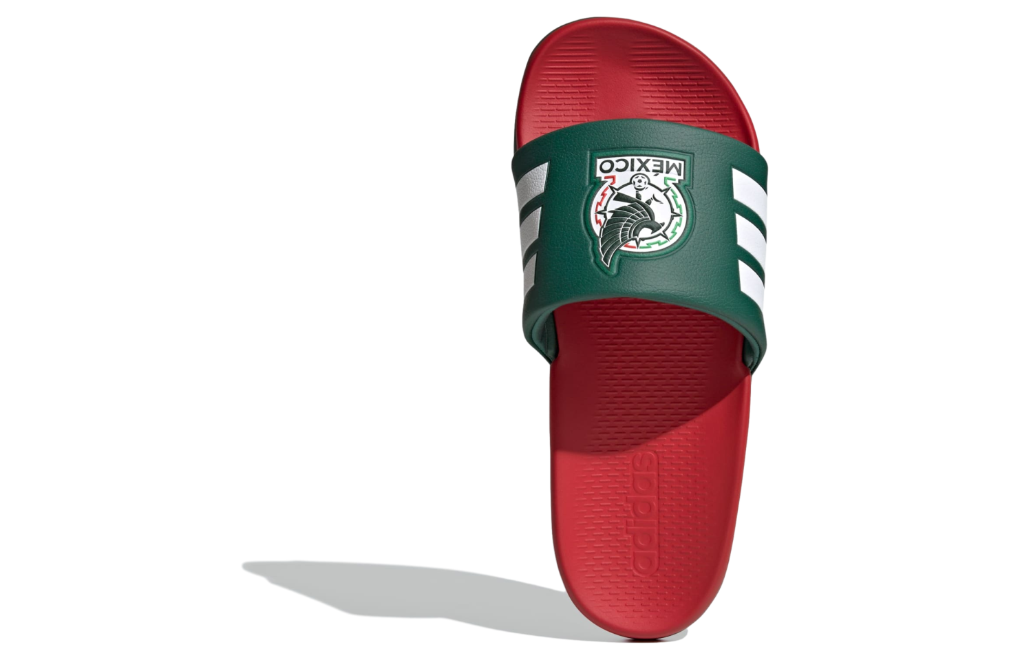 Adidas Adilette Comfort 2.0 Mexico Team Dark Green / Better Scarlet