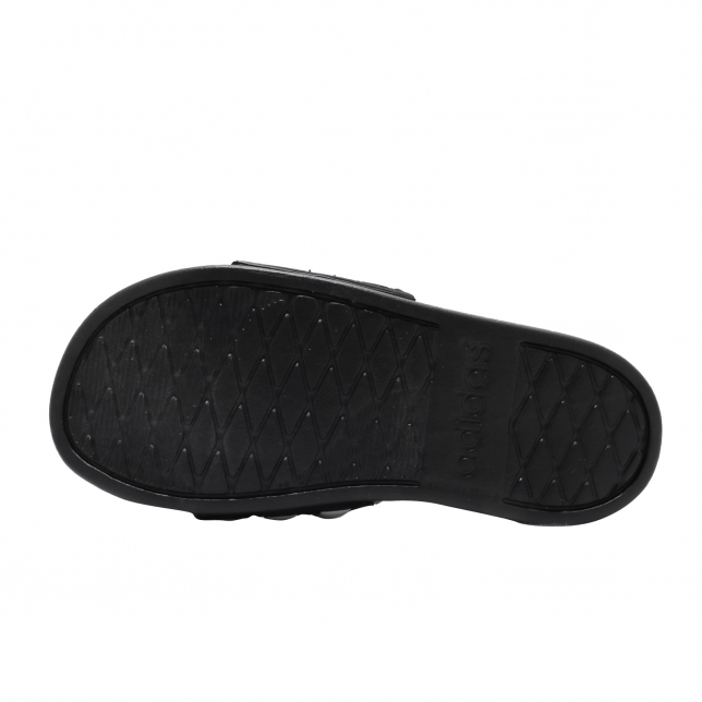 adidas Adilette Comfort Adjustable GS Core Black Cloud White