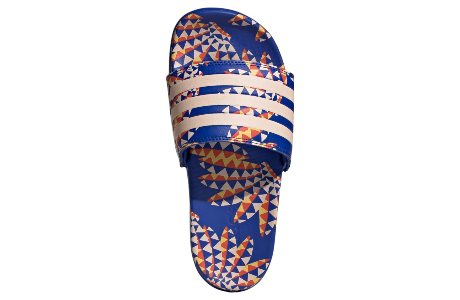 Adidas Adilette Comfort Bold Blue / Bliss Orange