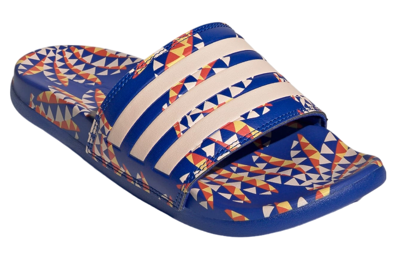 Adidas Adilette Comfort Bold Blue / Bliss Orange