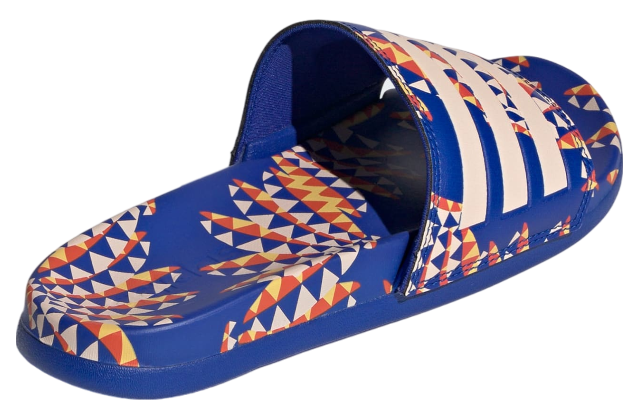 Adidas Adilette Comfort Bold Blue / Bliss Orange