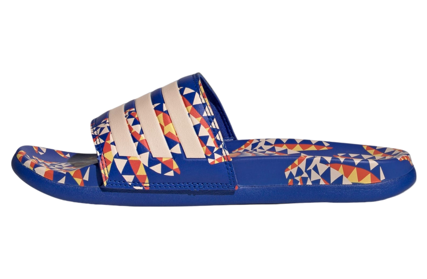 Adidas Adilette Comfort Bold Blue / Bliss Orange