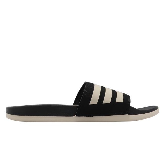 adidas Adilette Comfort Core Black Chalk White