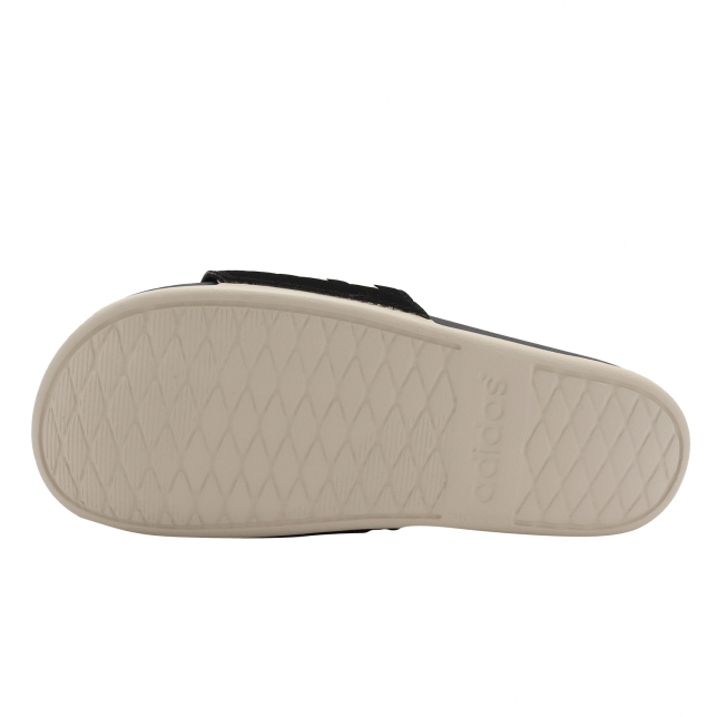 adidas Adilette Comfort Core Black Chalk White