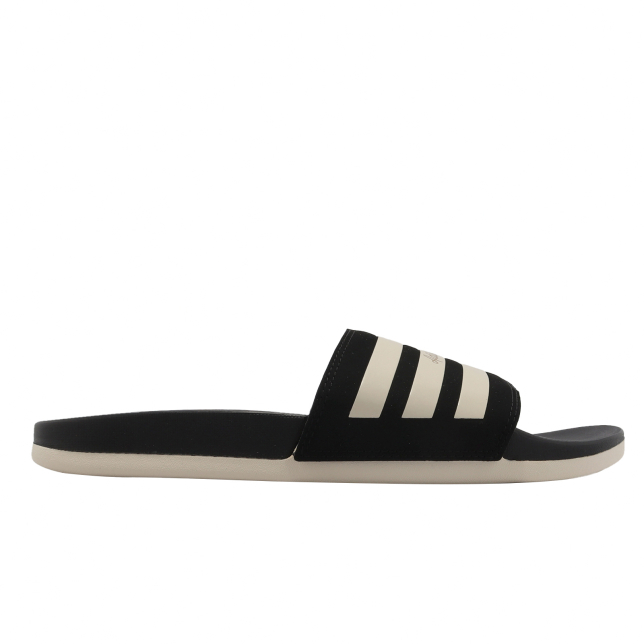 adidas Adilette Comfort Core Black Chalk White