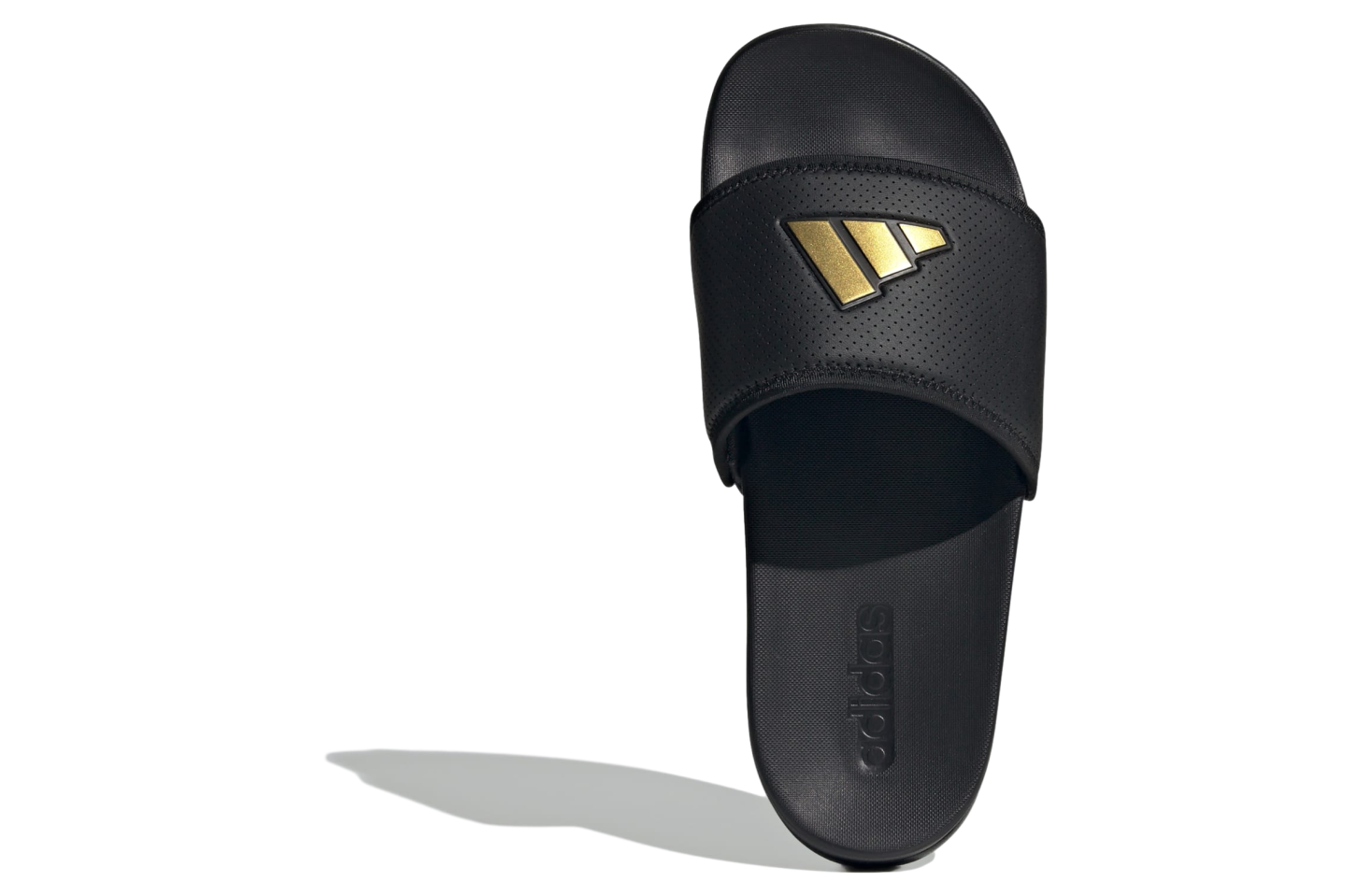 Adidas Adilette Comfort Core Black / Gold Metallic