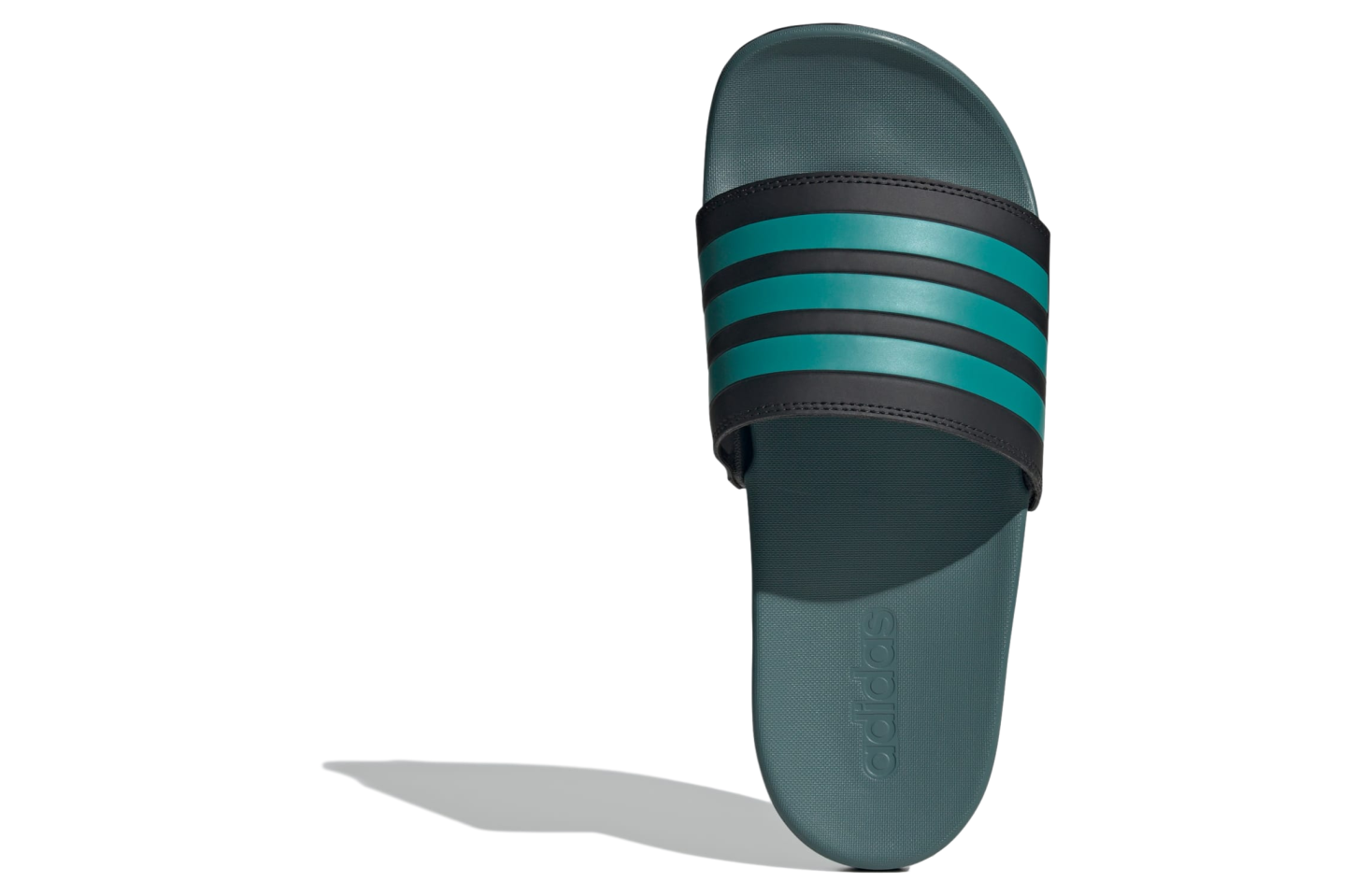 Adidas Adilette Comfort Core Black / Pure Teal