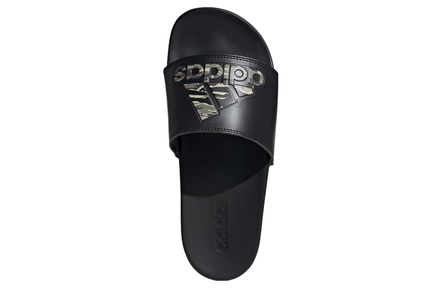 Adidas Adilette Comfort Core Black / Silver Pebble