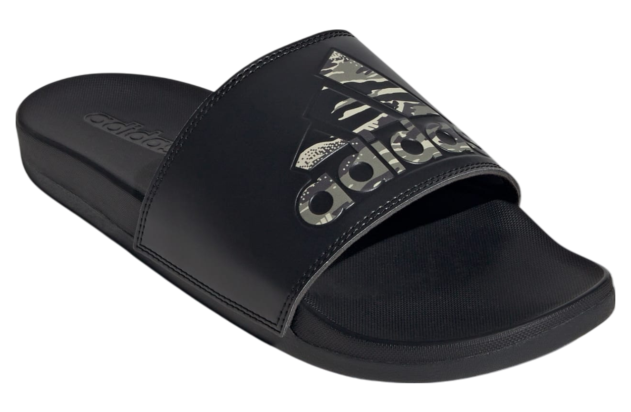 Adidas Adilette Comfort Core Black / Silver Pebble