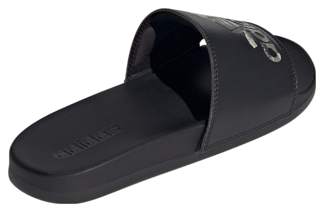 Adidas Adilette Comfort Core Black / Silver Pebble