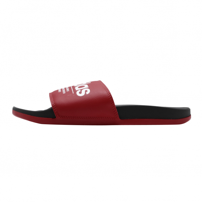 adidas Adilette Comfort Red White Black