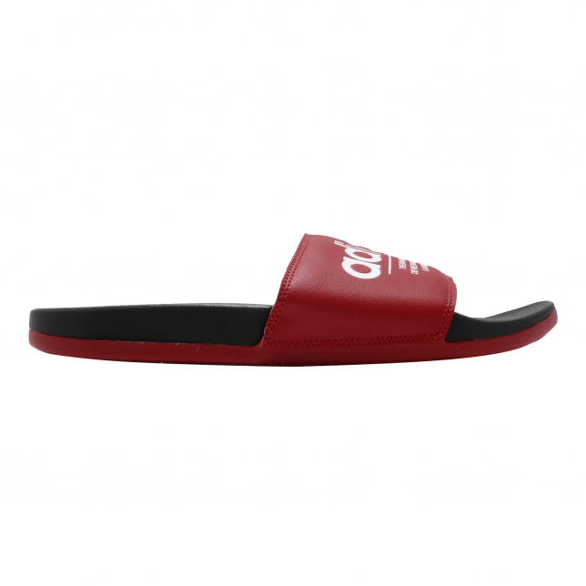 adidas Adilette Comfort Red White Black