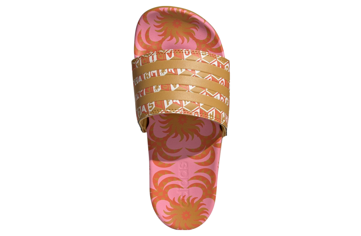 Adidas Adilette Comfort Semi Pink Glow / Victory Gold